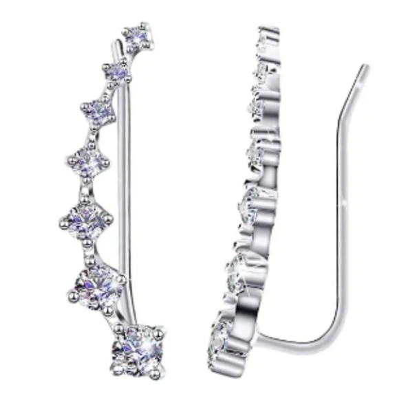 S925 Sterling Silver Trail Studs - Picture 3 of 3